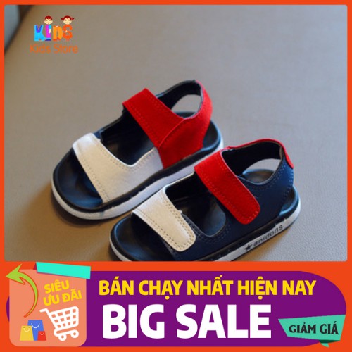 (SIÊU BÃO COMBO)Dép sandal bé trai 1-6 tuổi siêu nhẹ có quai hậu thời trang mùa hè 2021 dành cho trẻ em đế chống trơn