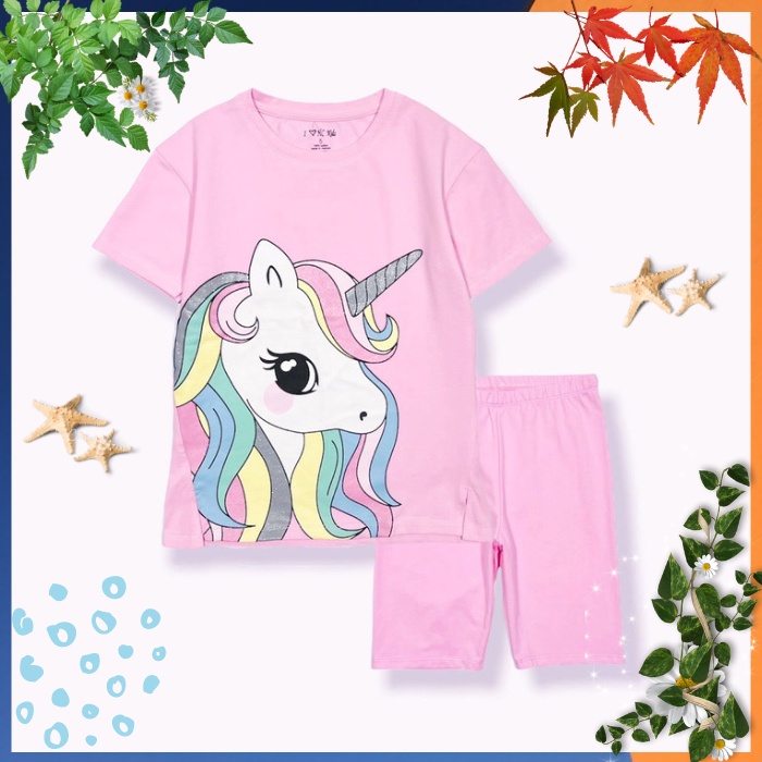 Đồ Bộ Bé Gái Size 15kg-33kg Chất Cotton Co Giãn 4 Chiều Mềm Mại Mát Hút Mồ Hôi-1530