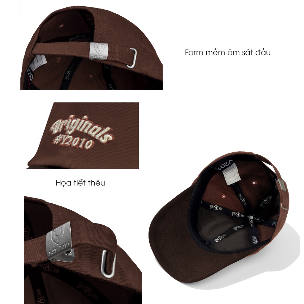 Nón Lưỡi Trai Vải KaKi Nam Nữ Thời Trang Thương Hiệu Y2010 Ver8 21504 |YaMe|