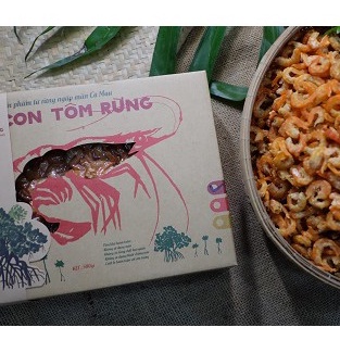 Tôm khô Cà Mau 500g loại 1 Con Tôm Rừng làm thủ công truyền thống phơi nắng tự nhiên không màu không chất bảo quản