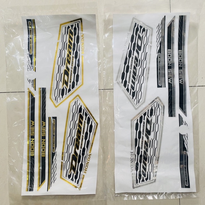 bộ tem ghép limited cho dream super dream dọn siêu đẹp