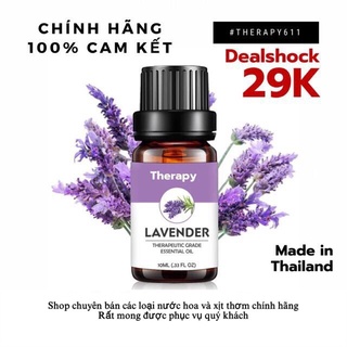 [𝗦𝗔𝗟𝗘]..::✨ Tinh Dầu Nguyên Chất Hoa Oải Hương Lavender THERAPY 10ml ✨::..