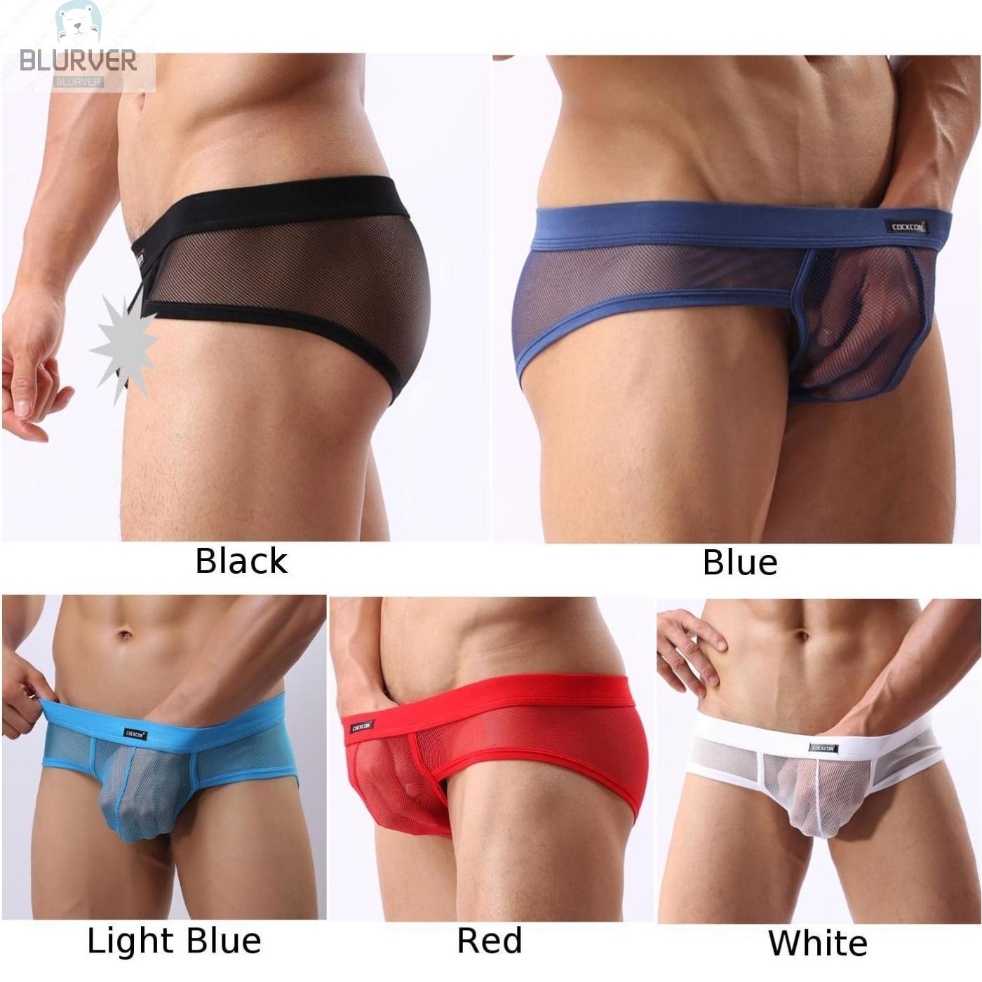 Quần Lót Boxer Nam Dạng Lưới Trong Suốt Cỡ M-Xxl