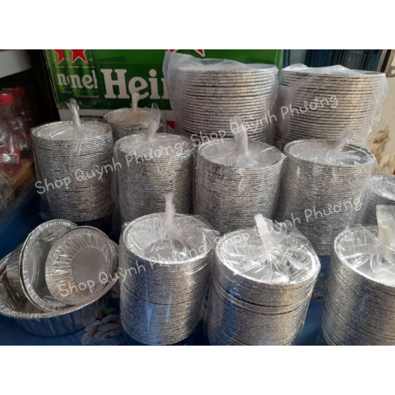 Khuôn Giấy Bạc Nhôm NƯỚNG BÁNH, TRỨNG Siêu Tiện Lợi