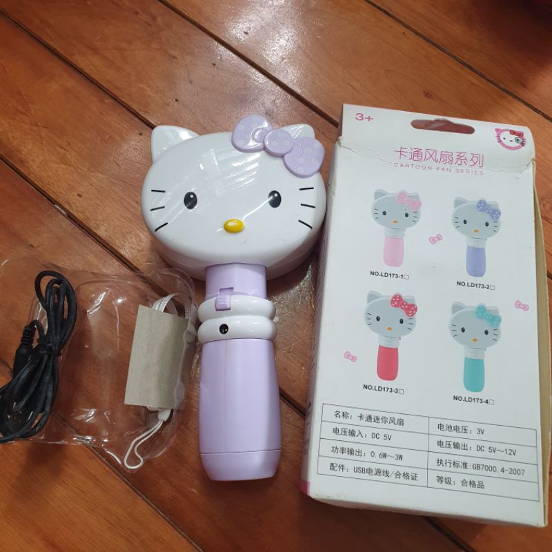 Quạt Sạc Mini cổng USB cầm tay💗 kèm gương Siêu Kute