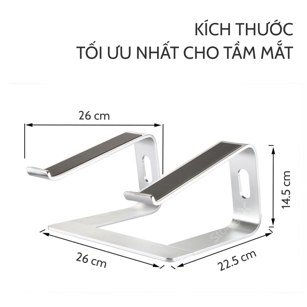 Giá đỡ laptop stand nhôm hỗ trợ tản nhiệt XStand dành cho Macbook/ Ultrabook 12 inch - 15.6 inch - HCM | BigBuy360 - bigbuy360.vn