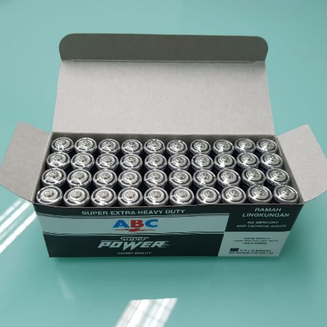 Hộp pin AAA 1,5V ABC nhập khẩu Indonexia