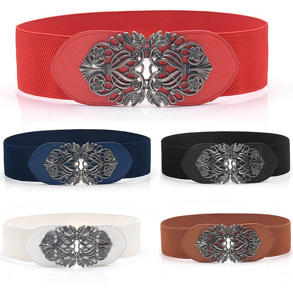 Thắt Lưng Điều Chỉnh Được Hai Khóa Cài Phong Cách Vintage Cho Nữ