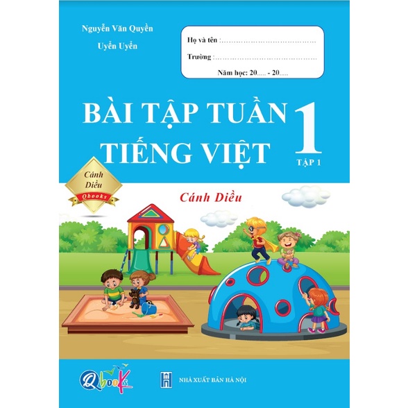 Sách - Combo 2 cuốn Bài tập Tuần Tiếng việt tập 1 + tập 2 (Cánh diều - chương trình mới nhất của Bộ giáo dục)