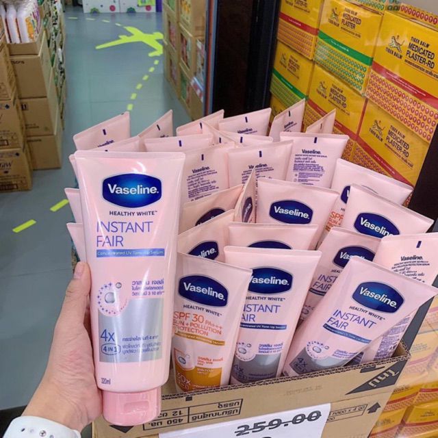 Dưỡng Thể - Vaseline Healthy White Instant Fair 4X