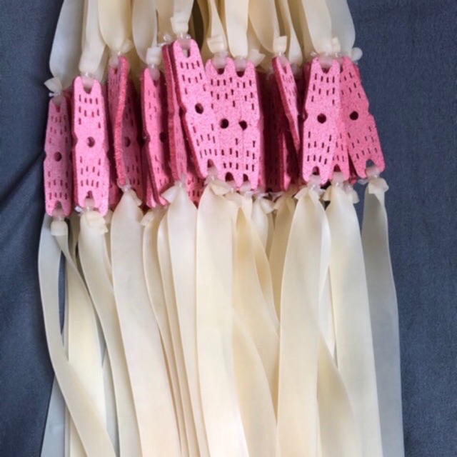 Combo 10 Thun Latex Trắng 0.8mm