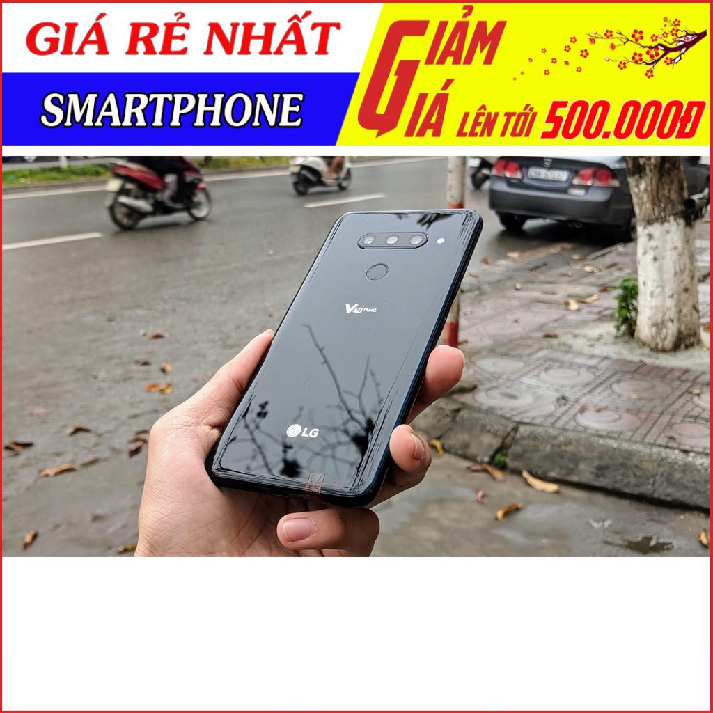 Điện thoại LG V40 ThinQ 1 SIM/ 2 SIM - Snapdragon 845 Ram 6G/ 128G, Âm Thanh Hifi, Triple Camera - NHập Khẩu Hàn/ HK | BigBuy360 - bigbuy360.vn