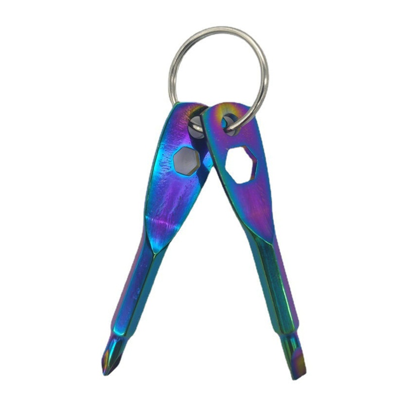 Bộ Tua Vít / Móc Khóa Đa Năng Bỏ Túi Tiện Dụng