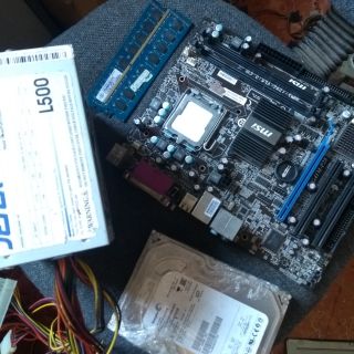 Combo main, ram chip, nguồn, ổ , màn 19 icnh( full cả bộ )