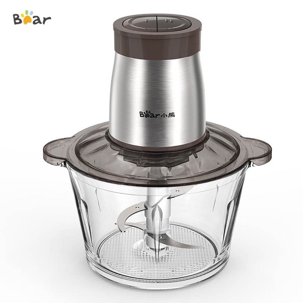 Máy Xay Thịt Đa Năng Bear QSJ-D03W5 Công Suất Lớn Xay Thực Phẩm Tỏi Ớt Đa Năng Chính Hãng Bảo Hàng 18 Tháng