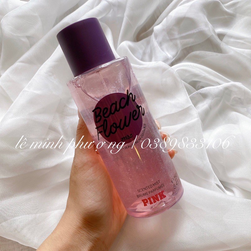 xịt thơm toàn thân body mist victoria secret Urban bouquet ,Fress Clean ,cool & Bright ,warm cozy ,Beach Flower