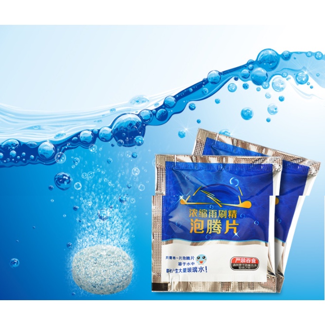 combo 5 Viên sủi rửa kính ô tô xe hơi tiện dụng (1 viên = 4L), Dũng An Shop