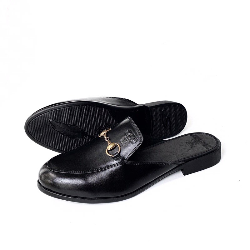 Giày sục da thật TEFOSS HT01 đen/nâu size 37-43 trẻ trung và sành điệu | BigBuy360 - bigbuy360.vn