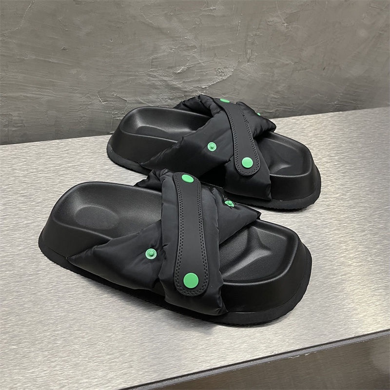 Dép đế xuồng Giày Mũi Vuông Đế Dày Phong Cách Mới Mùa Hè Cho Nữ