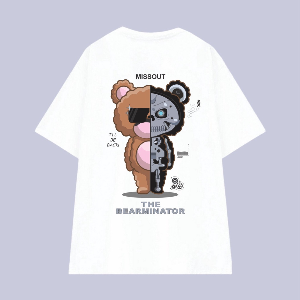 Áo thun unisex nam nữ form rộng tay lỡ in hình cá tính FPLUS FP154