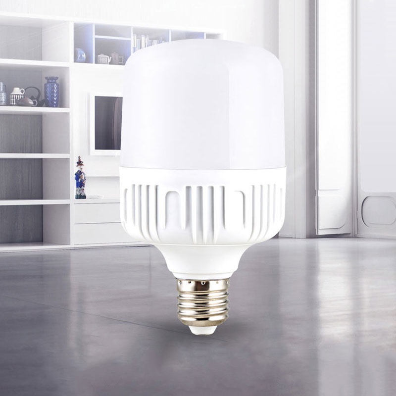 Đèn Led Bulb Trụ Nhựa Đui Xoáy  E27 Công Suất  5W, 10W, 15W, 20W, 30W, 40W, 50W Haledco Bảo Hành 6 Tháng