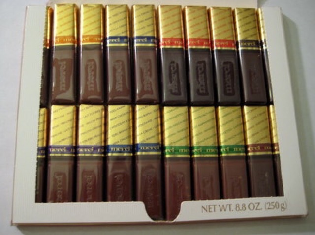 Socola Merci hộp 250g Đức