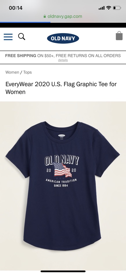 Áo thun áo phông auth Old Navy nam