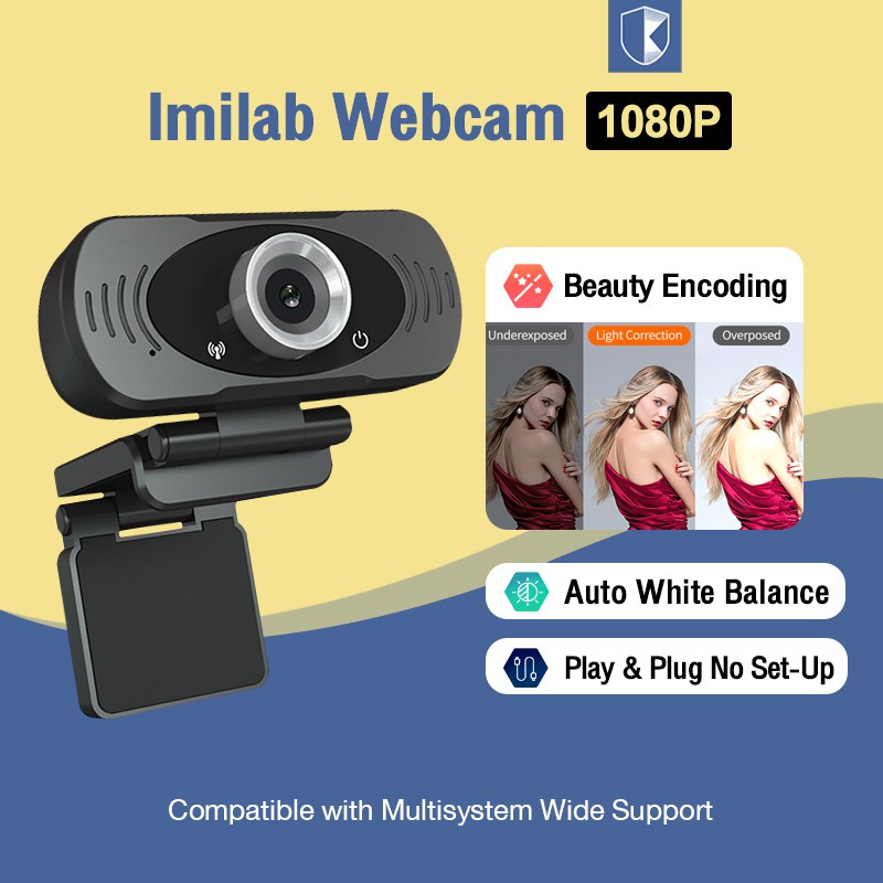 Webcam Imilab Full Hd 1080p Tích Hợp Micro Đầu Cắm Usb | BigBuy360 - bigbuy360.vn