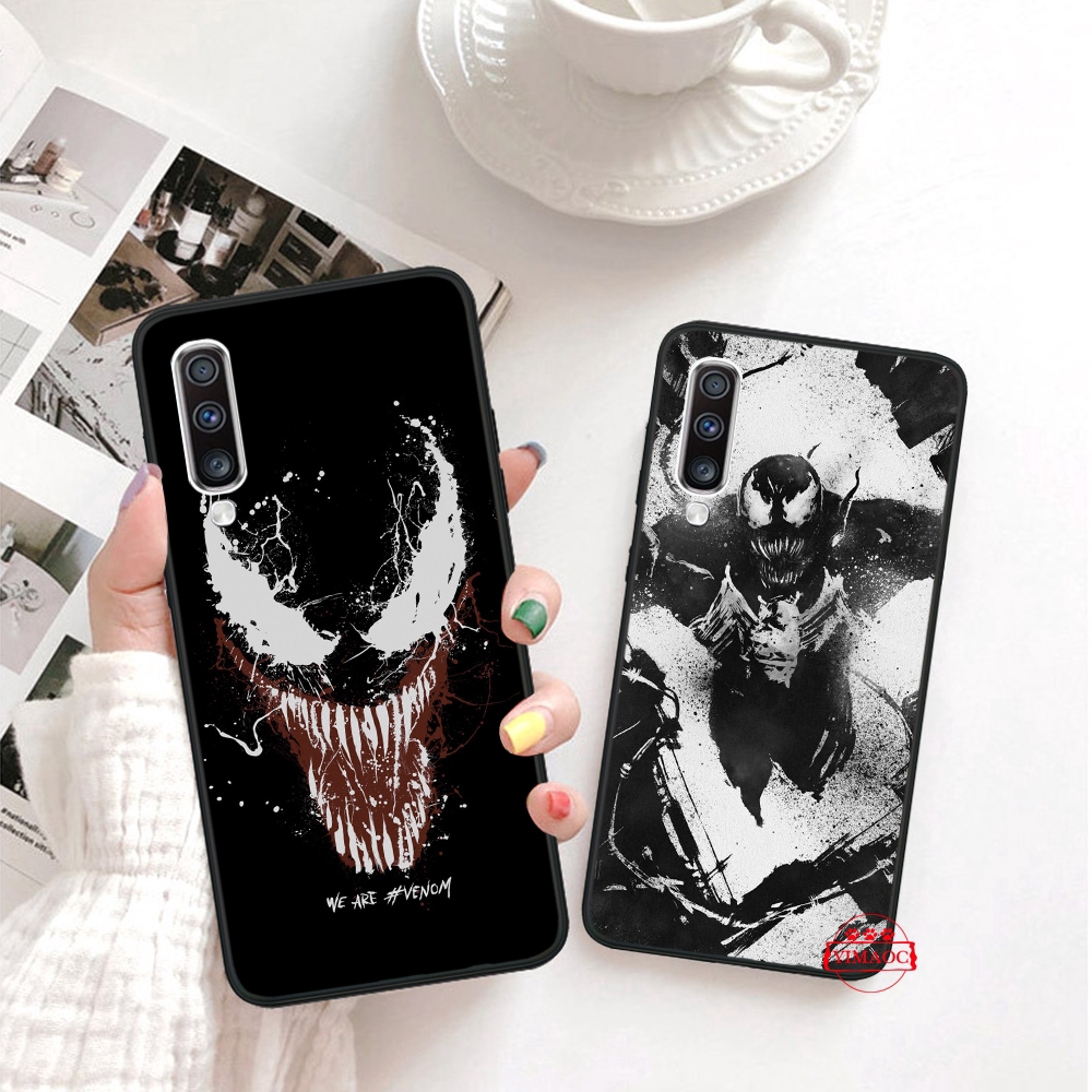 Ốp Lưng Mềm In Hình Nhân Vật Venom Marvel Cho Samsung S10e / S10 / S20 / Ultra / Note 8 / 9 / 10 Plus Lite