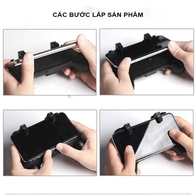 Tay chơi game cho điện thoại có quạt tản nhiệt Cyber GamePad 2000mAh - HanruiOffical