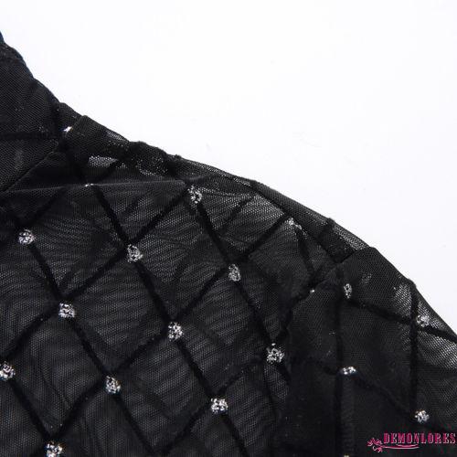 Jumpsuit ren hai dây ôm body quyến rũ cho nữ