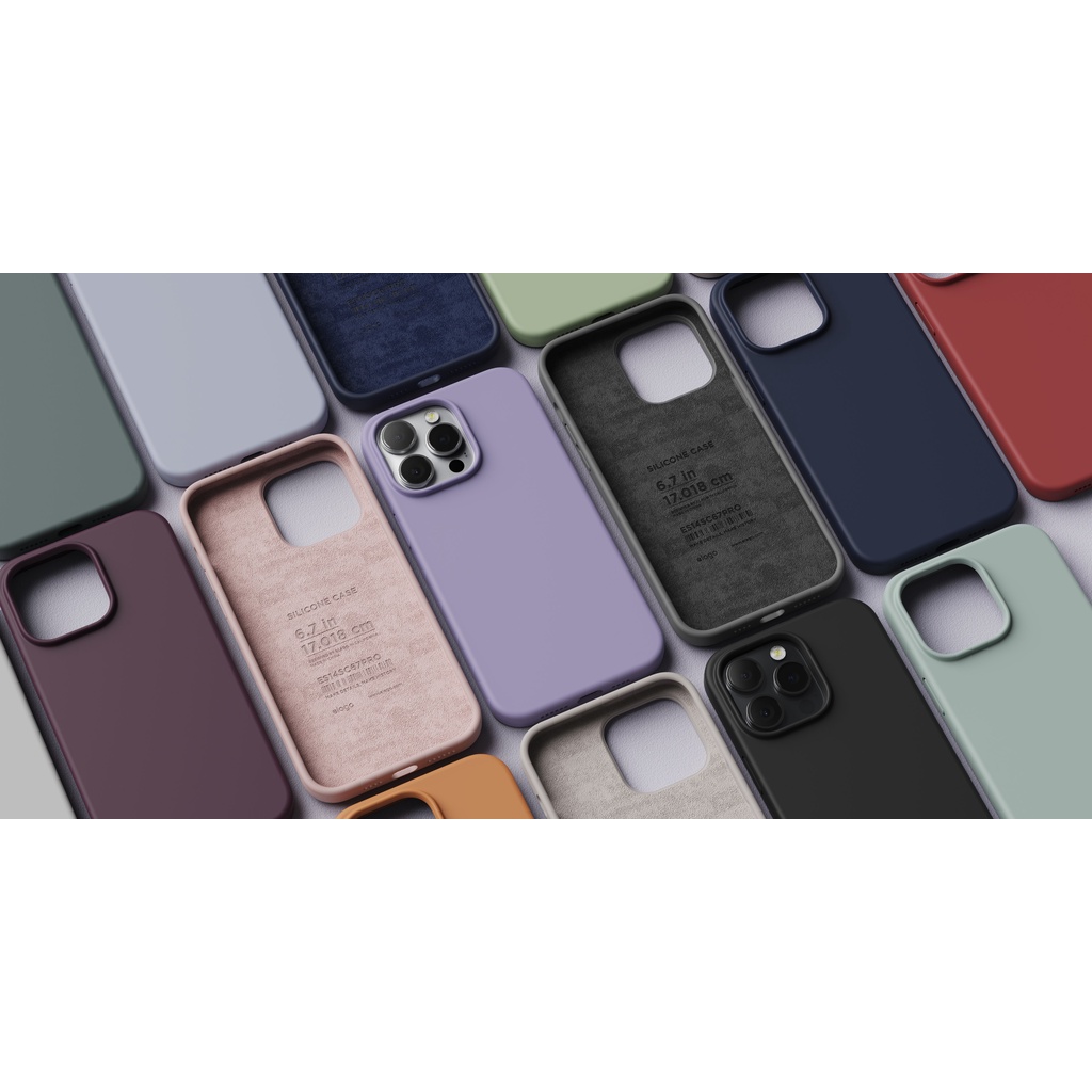 Ốp Lưng Case Dành Cho iPhone 14 Pro Max / 14 Pro, Elago Premium Silicone Case