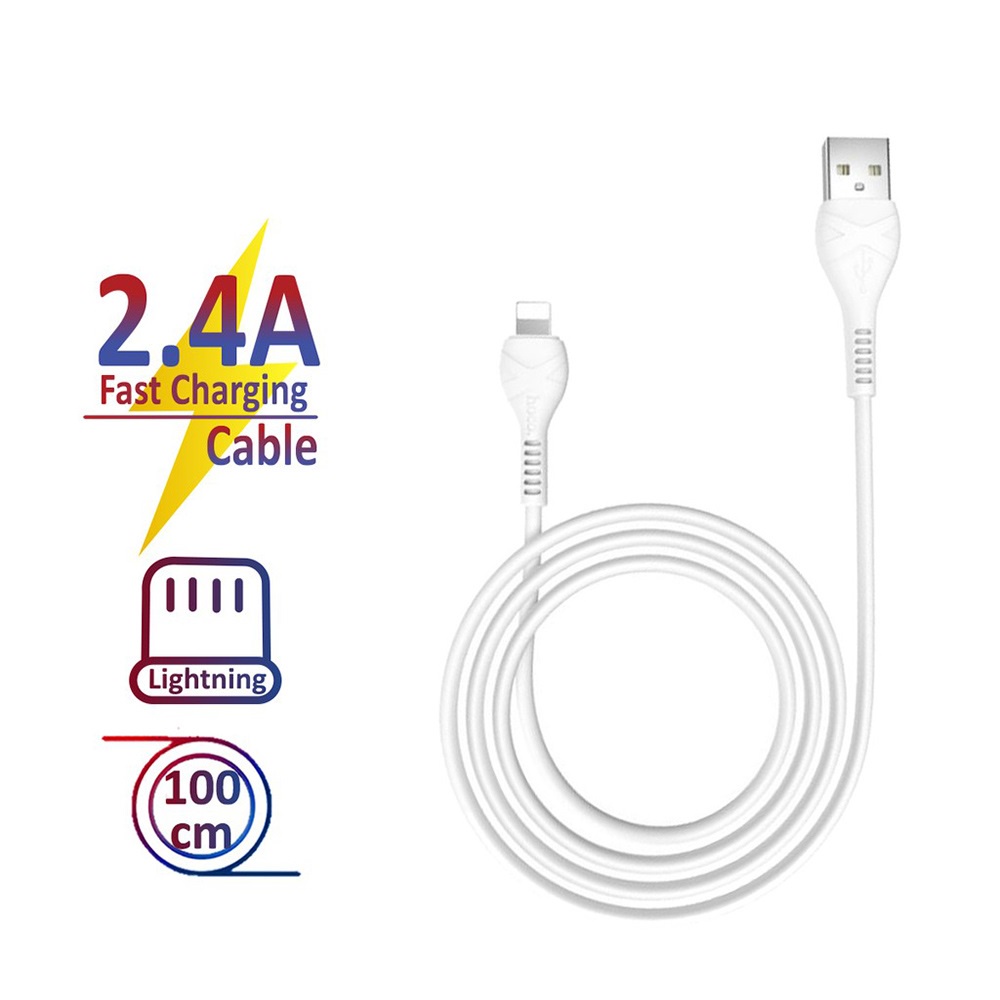 Dây Cáp Sạc Nhanh Hoco X37 Mico Type C Cho Android IPIOS Max 2.4A Dài 1m