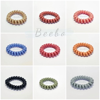 [Beebo] Dây Cột Tóc Lò Xo Nhựa Rẻ Đẹp Co Dãn Cao Cấp