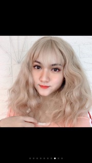 Tóc giả cả đầu xù lửng