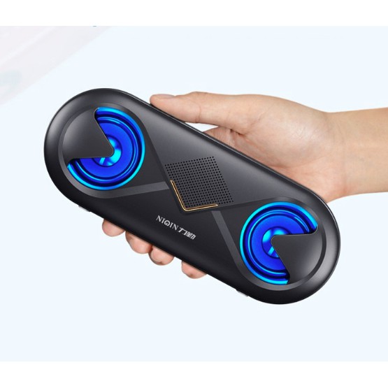 Loa bluetooth S6 cao cấp, loa bluetooth mini để bàn tích hợp công nghệ âm thanh stereo siêu trầm ấm -dc3535