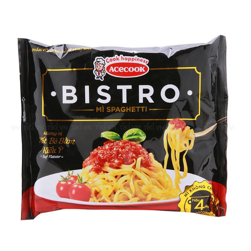 Mì Spaghetti Bistro Vị Bò Bằm Gói 100G