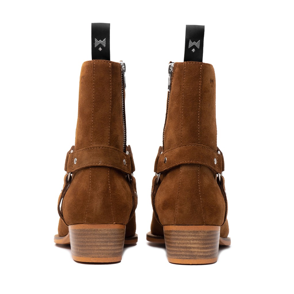 Giày boot THE WOLF the alpha wolf harness boot - Tobacco