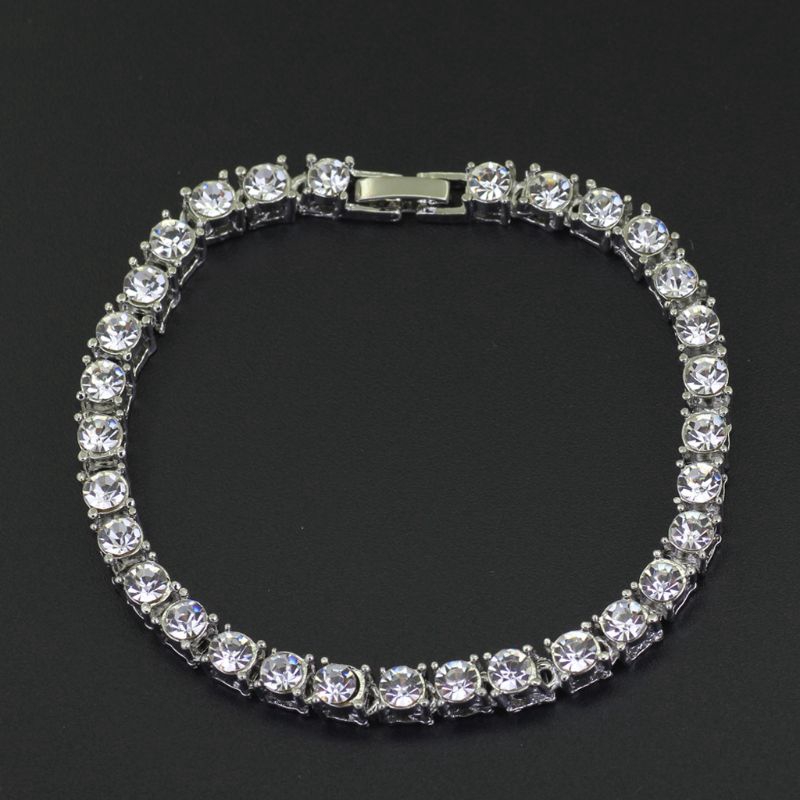 Dây Chuyền Hợp Kim Đính Đá Zircon Sang Trọng Cho Nam