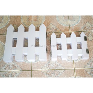 [HCM] NOEL - HÀNG RÀO 4 CÁNH TRANG TRÍ NOEL vật liệu formex nhẹ CAO 21CMx1m -  35cmx1m25