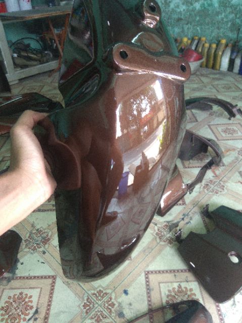 Sơn nâu cafe xe honda 500g