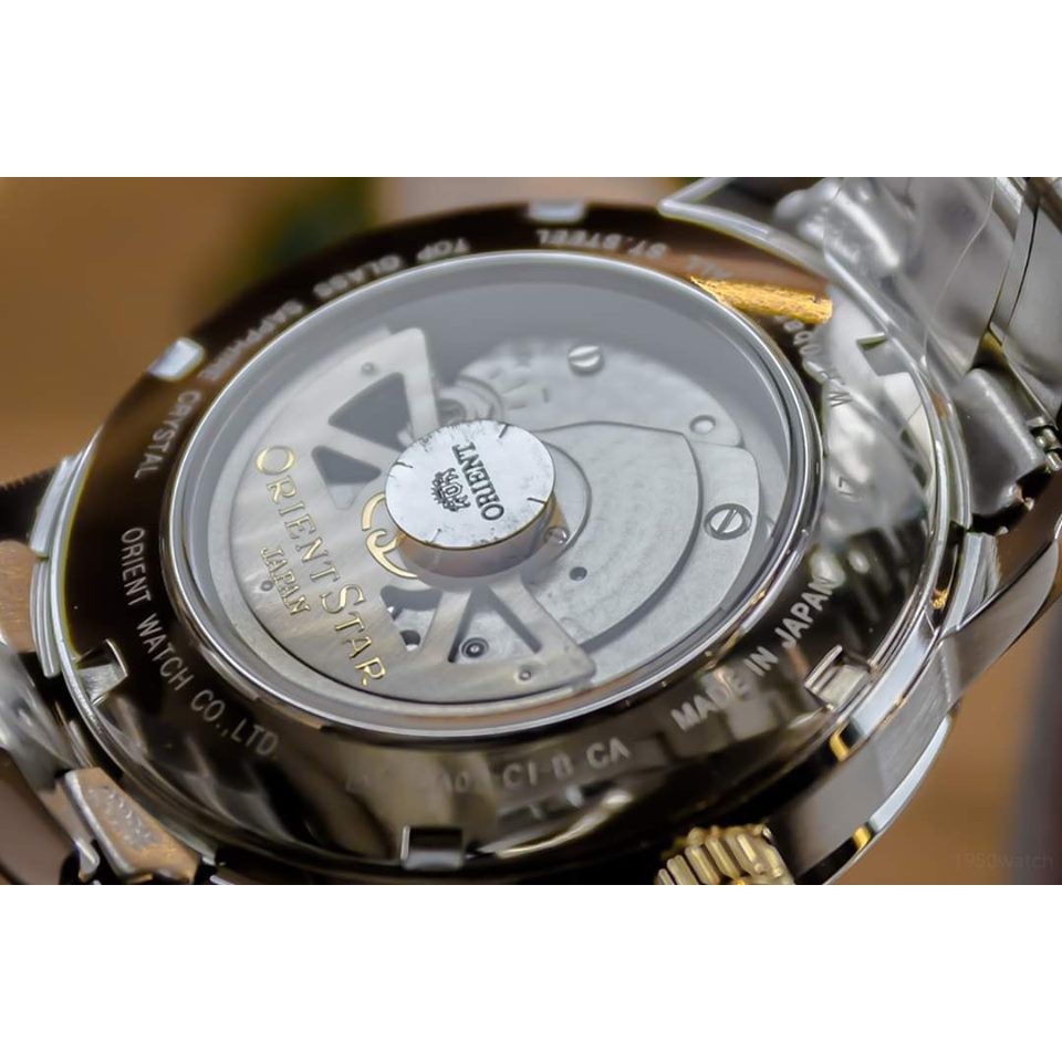 Đồng hồ nam Orient Star Open heart SDA02001W0 - Máy Automatic - Kính Sapphire
