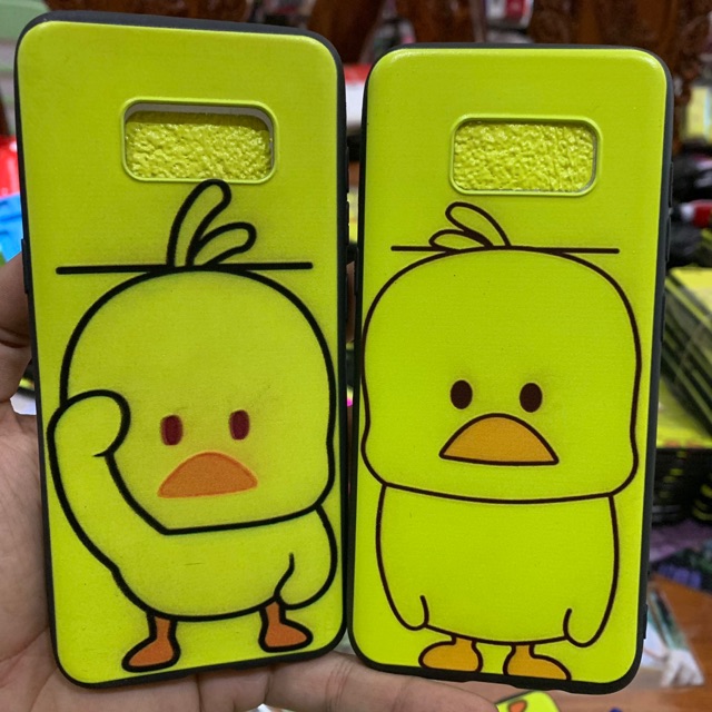 Ốp lưng samsung S8, S8 plus vịt vàng dễ thương