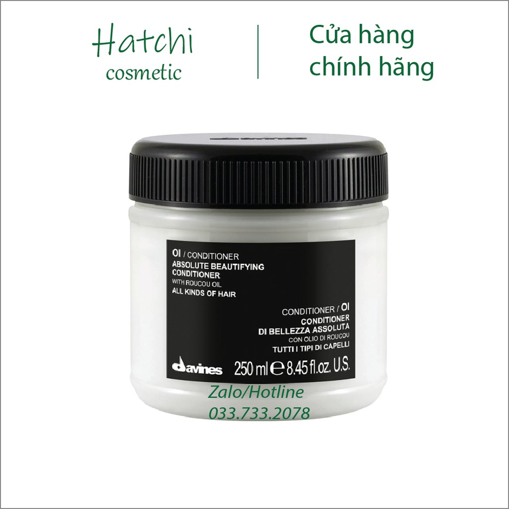 Dầu Xả Hoàn Mỹ Cho Mọi Loại Tóc Davines Oi 250ml