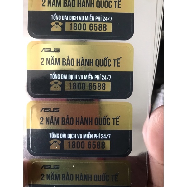 Tem dám  trang trí laptop Asus