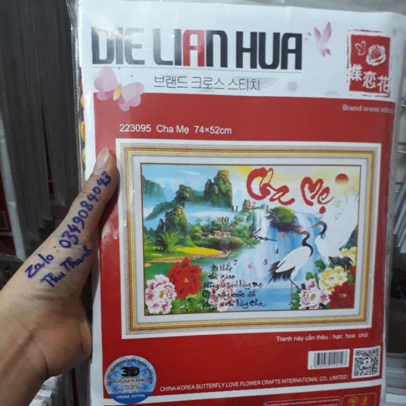 tranh thêu cha mẹ 223095 (74×52)