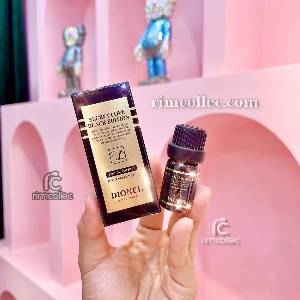 Nước Hoa Vùng Kín Dionel Hàn Quốc 5ml - Dionel Secret Love 5ml Korean - Đủ Màu Đen, Trắng, Xanh