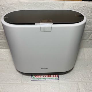 Thùng đựng rác 10l nhấn nắp ecoco e1906