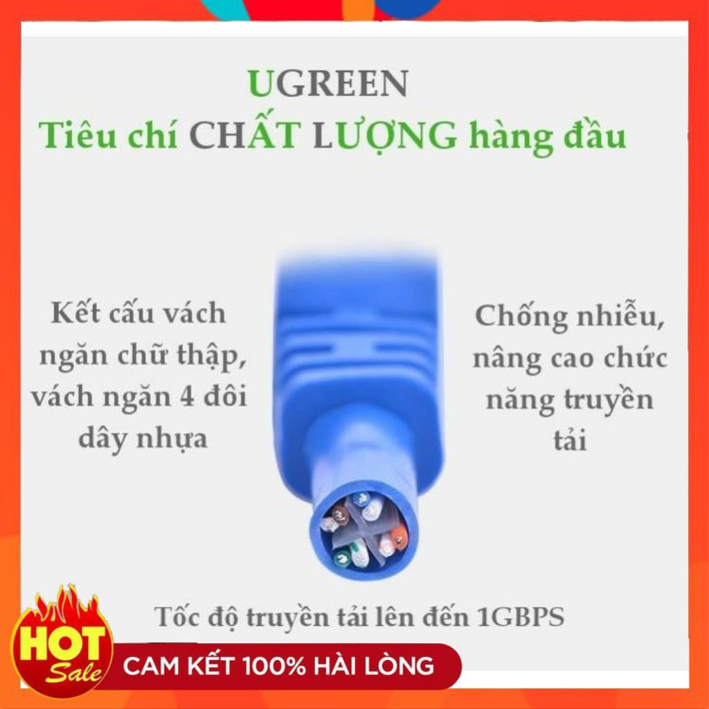 [Chính Hãng] Dây mạng LAN internet 2 đầu đúc Cat6 UTP Patch Cords UGREEN NW102-Hàng chính hãng