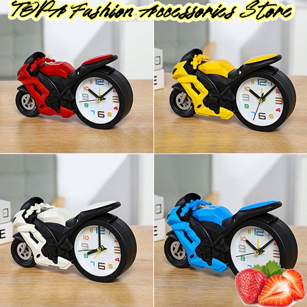 Topabc1 Đồng Hồ Báo Thức Để Bàn Hình Chiếc Xe Mô Tô Dùng Làm Quà Tặng Sinh Nhật